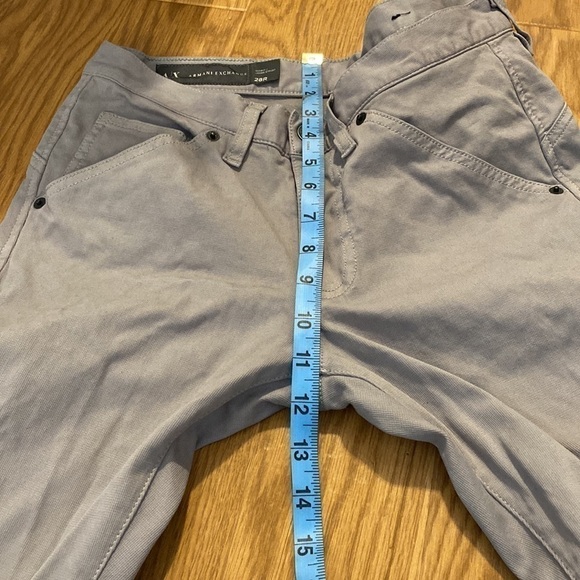 ARMANI Exchange Women’s  Skinny Grey Pants (Size 28R) - Picture 8 of 10